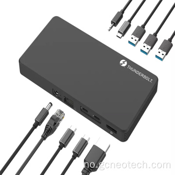 Kostnadseffektiv Thunderbolt 3-dokkingstasjon